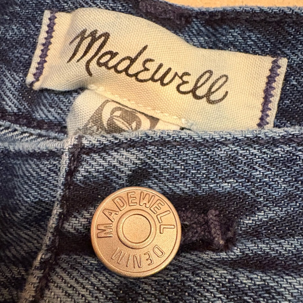 NWOT Madewell High Rise Rigid Balloon Jeans in Sanford Wash Women’s 24 - Picture 9 of 16